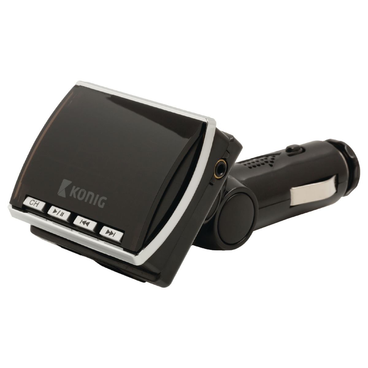 FM Audio Sändare 3.5 mm Svart