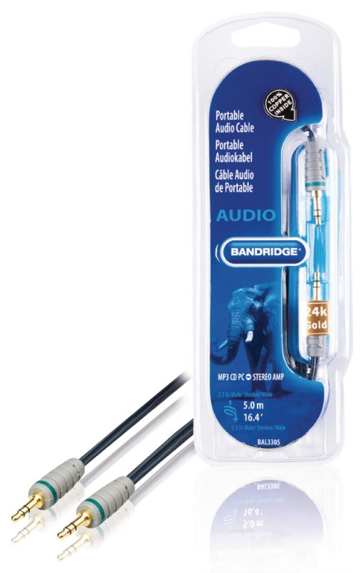 3.5mm hane-3.5mm 5m | hane - hane | kabel 5m