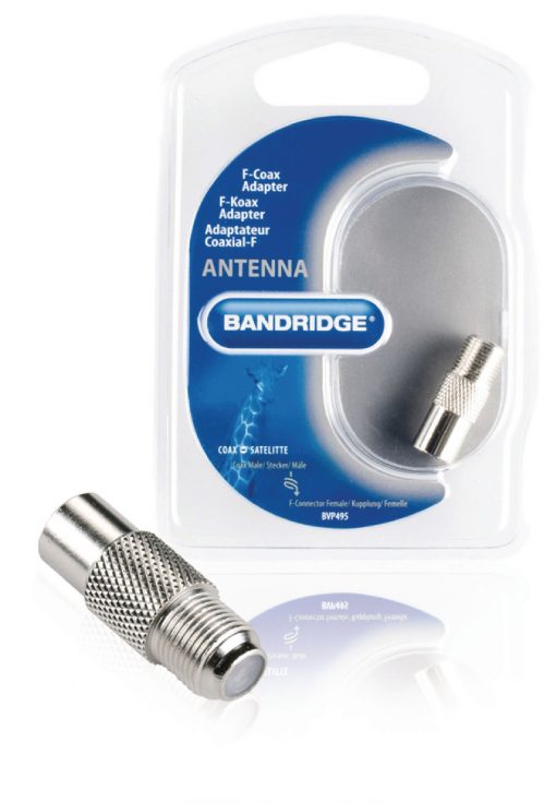 Coaxadapter F-hona - Koax hane adapter - BVP495