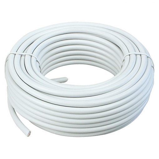 Koaxialkabel Vit 25m