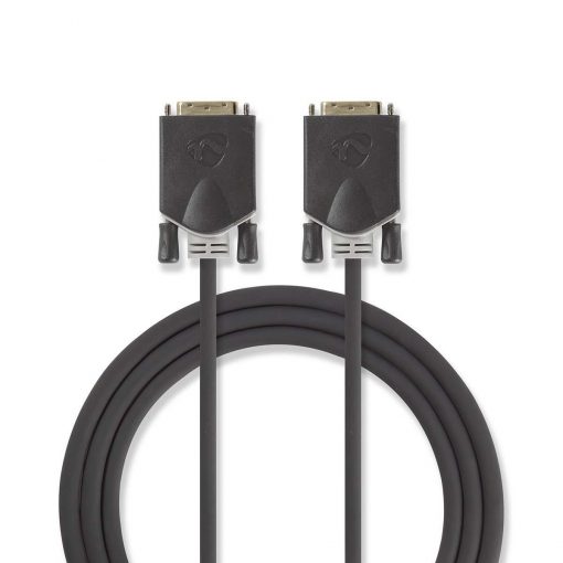 DVI-kabel | DVI-D 24+1-stift, hane - DVI-D 24+1-stift, hane