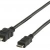 HDMI- MiniHDMI kabel 1m med Ethernet