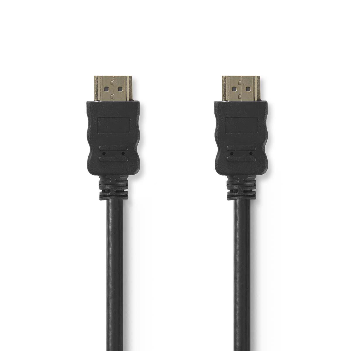 Höghastighets HDMI kabel 1.5m | Svart | Nedis