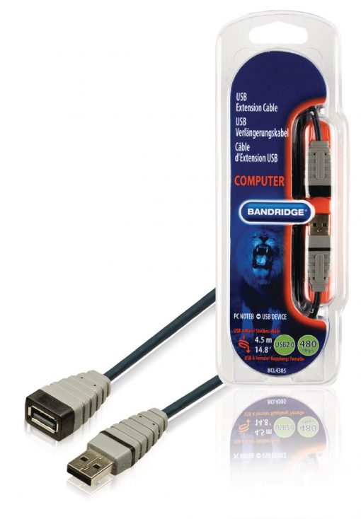 USB Förlängningskabel 4.50m