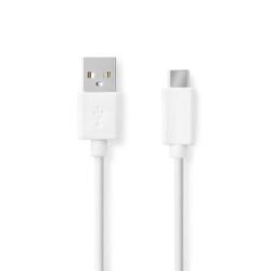 USB-kabel USB-A till USB-C 60W 1m
