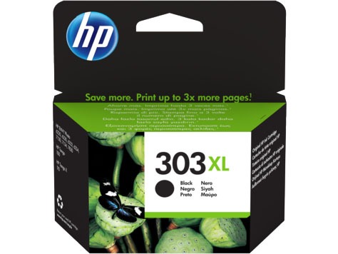 Hp 303xl Original Blackpatron Svart Hog Kvalitet
