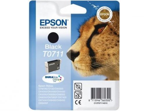 Epson Svart T0711 Original Bläckpatron