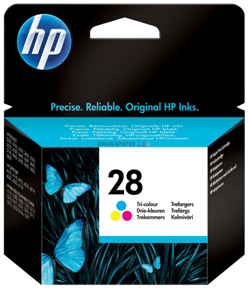 HP 28 Trefärgad Original Bläckpatron