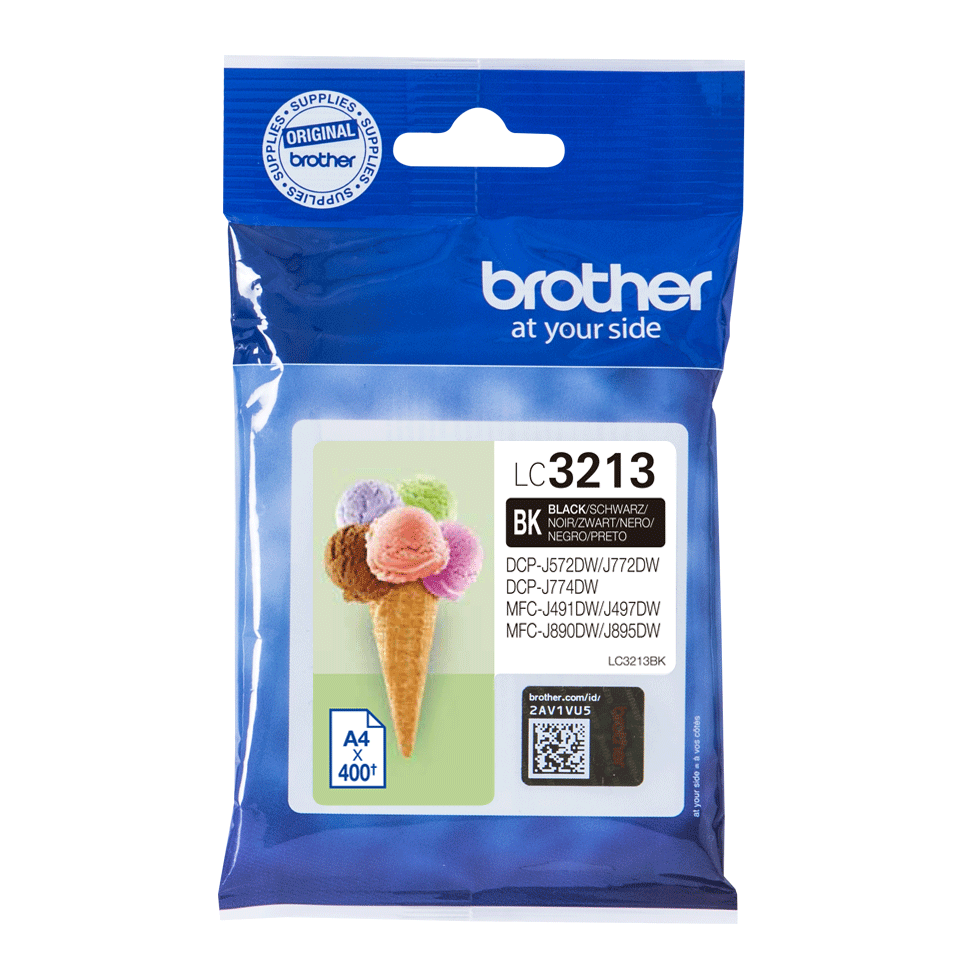 Brother LC3213BK-svart-original-blackpatron