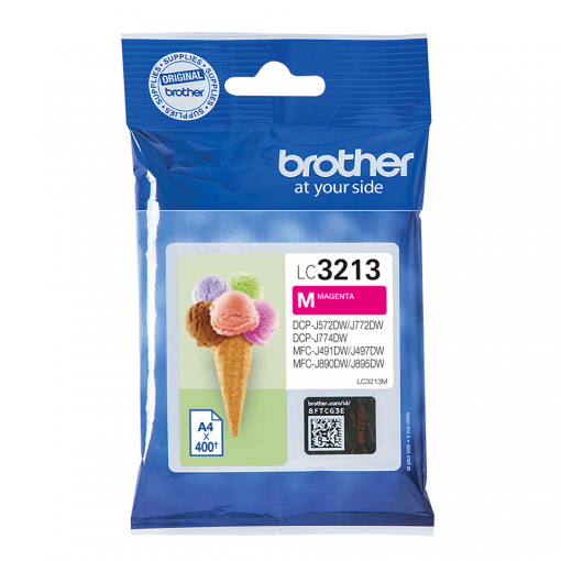 Brother LC3213M-magenta-original-blackpatron
