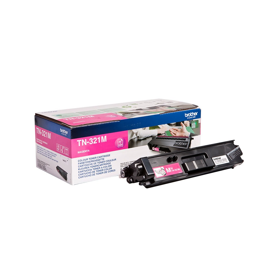 Brother TN321M - Magenta - original - tonerkassett - för DCP L8400CDN,