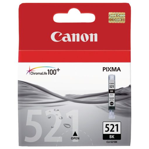 Canon CLI-521BK Svart Foto Original bläckpatron