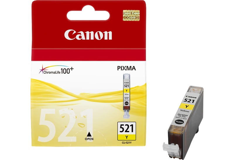 Canon 521 Gul Original bläckpatron