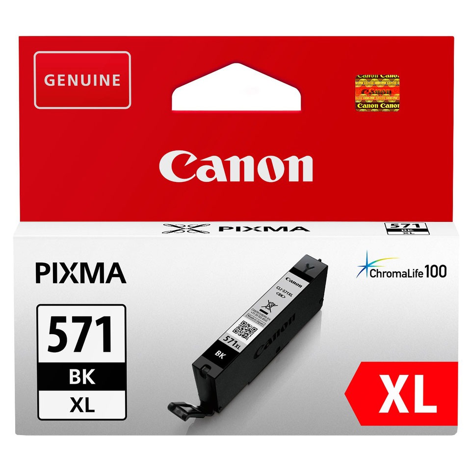 Canon CLI 571XL Svart Original Bläckpatron