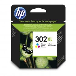 HP 302XL trefärgad bläckpatron Original