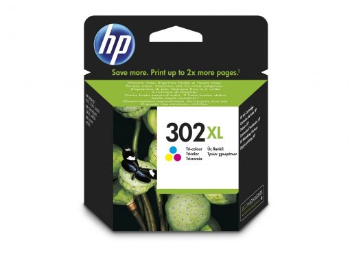 HP 302XL trefärgad bläckpatron Original