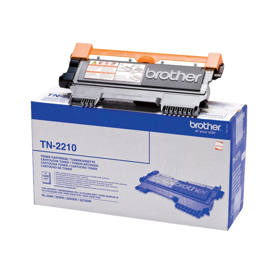 Brother TN2210 Svart original toner