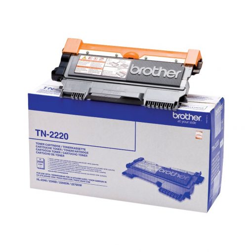 Brother TN2220 SVART original tonerkassett