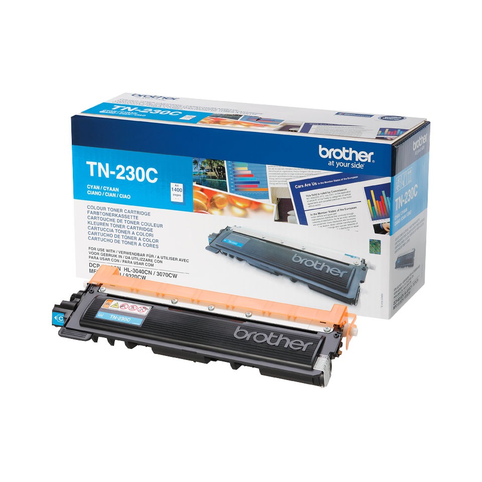 Brother TN230C CYAN tonerkassett original