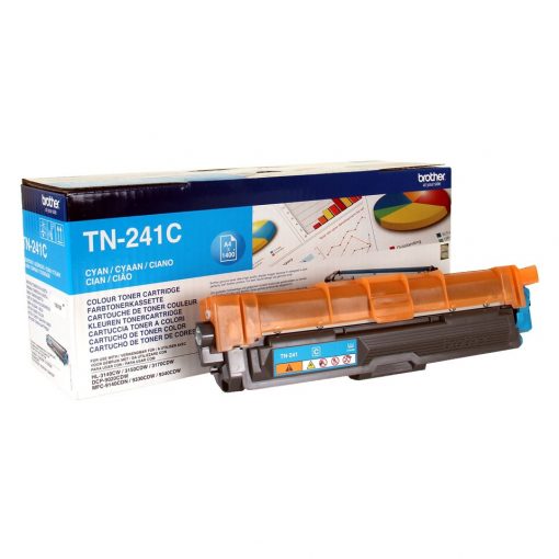 Brother TN241C Cyan Originaltoner