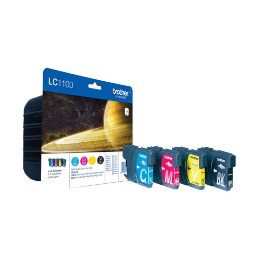 Brother LC1100 Multipack Original Bläckpatroner C,M,Y,BK
