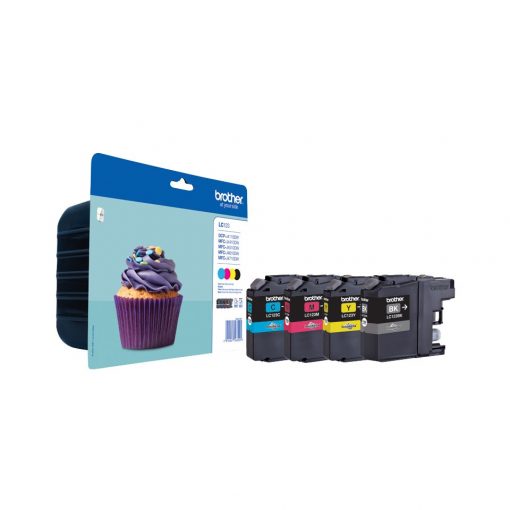 Brother LC123 Multipack Original Bläckpatroner C,M,Y,BK