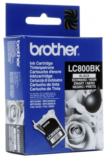 Brother LC800BK Original Bläckpatron 500 sidor