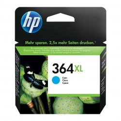 HP 364XL Cyan Original Bläckpatron (CB323EE)