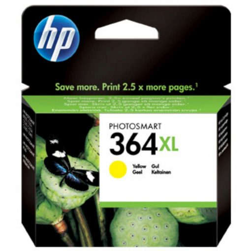 HP 364XL Gul Original Bläckpatron (CB325EE)