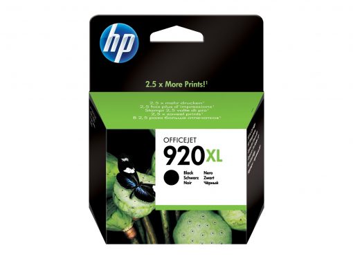 HP 920XL Svart Original Bläckpatron