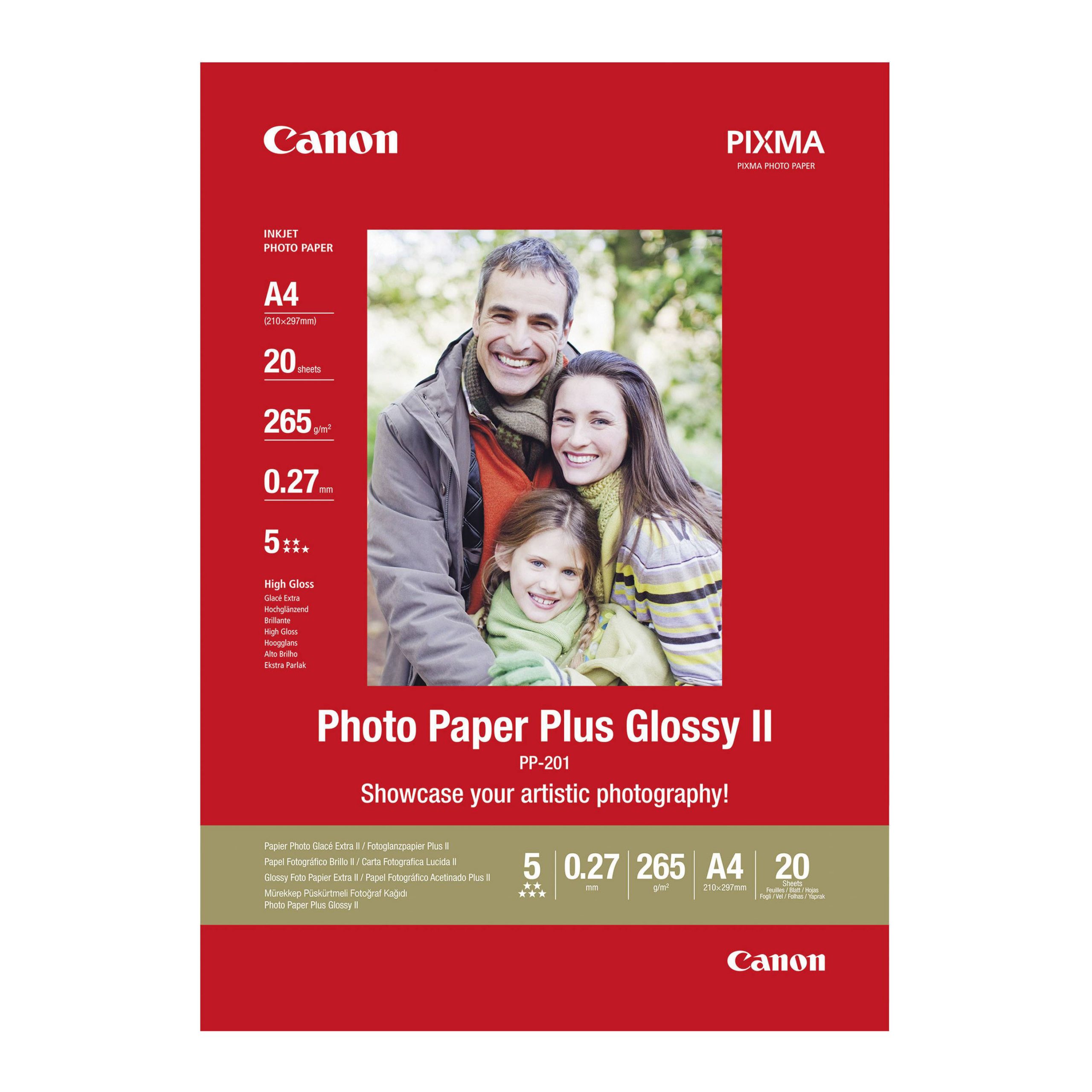 Canon fotopapper glättat A4 20 ark