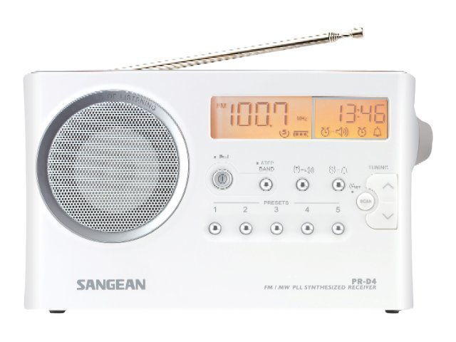 Sangean PRD4 Radio Vit FM/AM