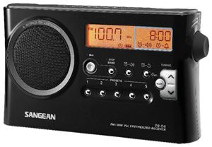 Sangean PRD4BLK Radio Svart FM/AM