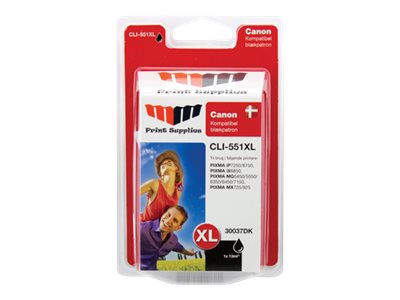Kompatibel CLI-551BKXL Svart