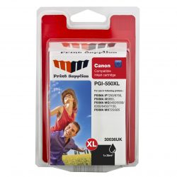 Kompatibel PGI-550BKXL Svart Bläckpatron från MM Print Supplies