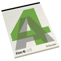 ESSELTE Klammerblock A4 60/100 linjerat TFS