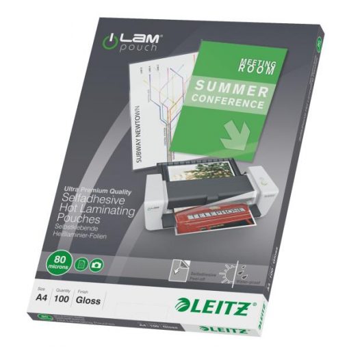 Laminat självhäftande baksida A4 80mic (100) - LTZ33872