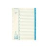 Pappersregister A-Ö JOPA A4 vit/blå - 69910ST