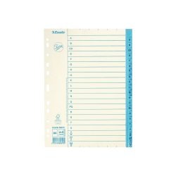 Pappersregister A-Ö JOPA A4 vit/blå - 69910ST