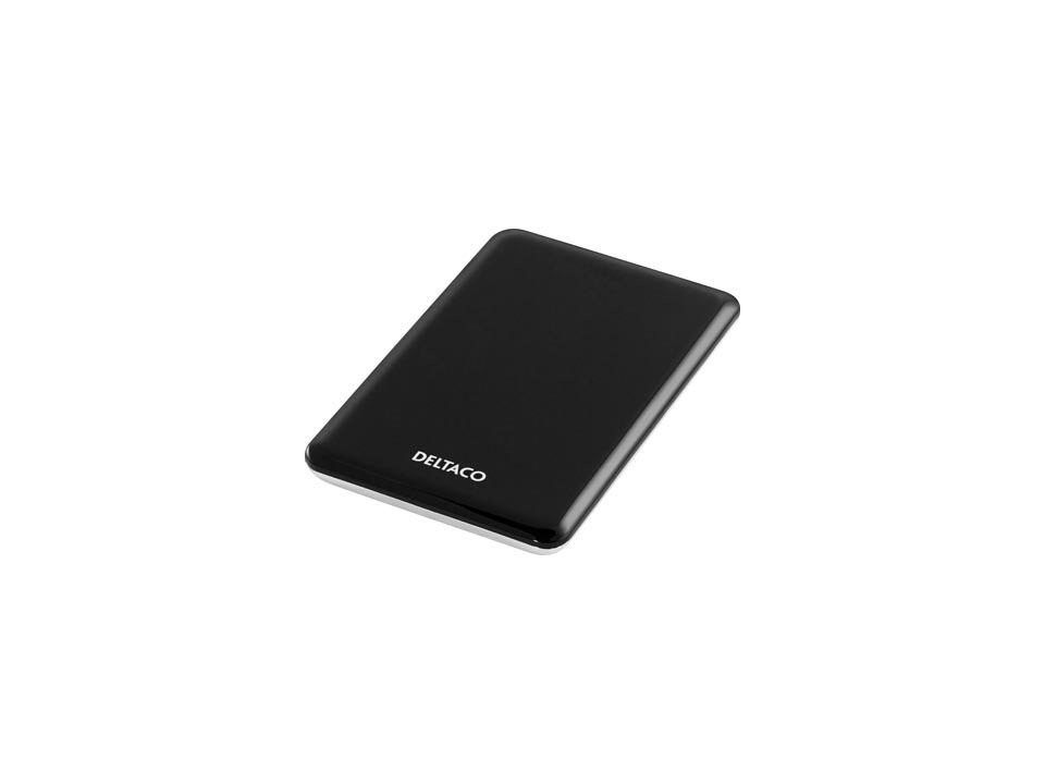 Externt kabinett för 1x2,5" IDE-hårddisk, USB, svart/silver