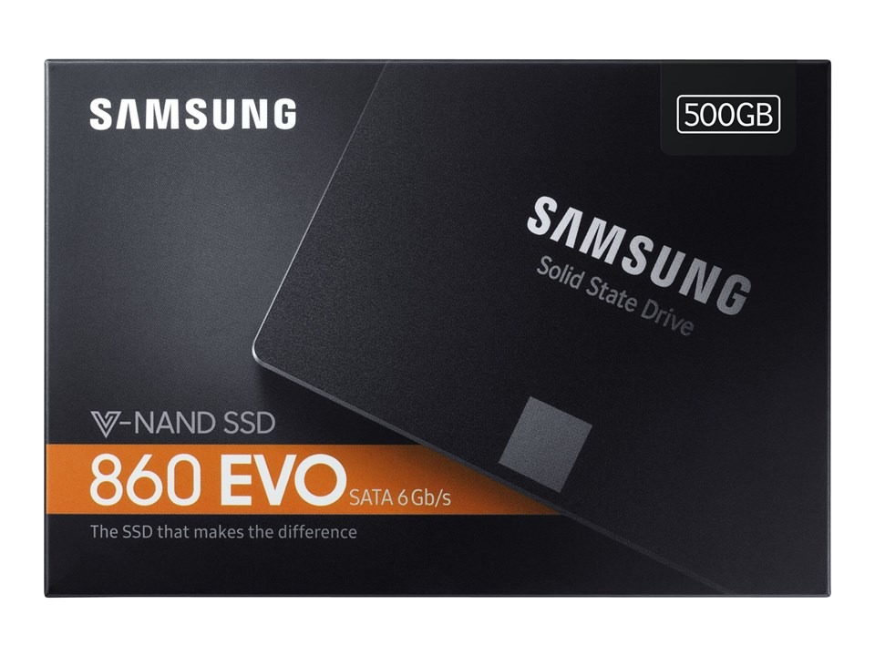 Samsung SSD 860 Evo 500GB SATA6 2.5" - MZ-76E500B/EU