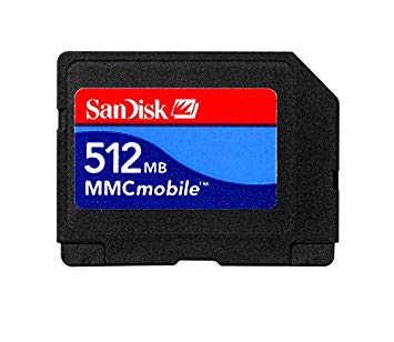 SanDisk 512MB MMC mobile- SDMMCM-512-E10M