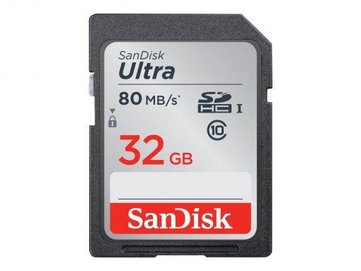 SanDisk SDHC Ultra 32GB 80MB/s UHS-I Class 10