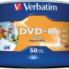 Verbatim DVD-R 16X 50-P W Printink - 43533