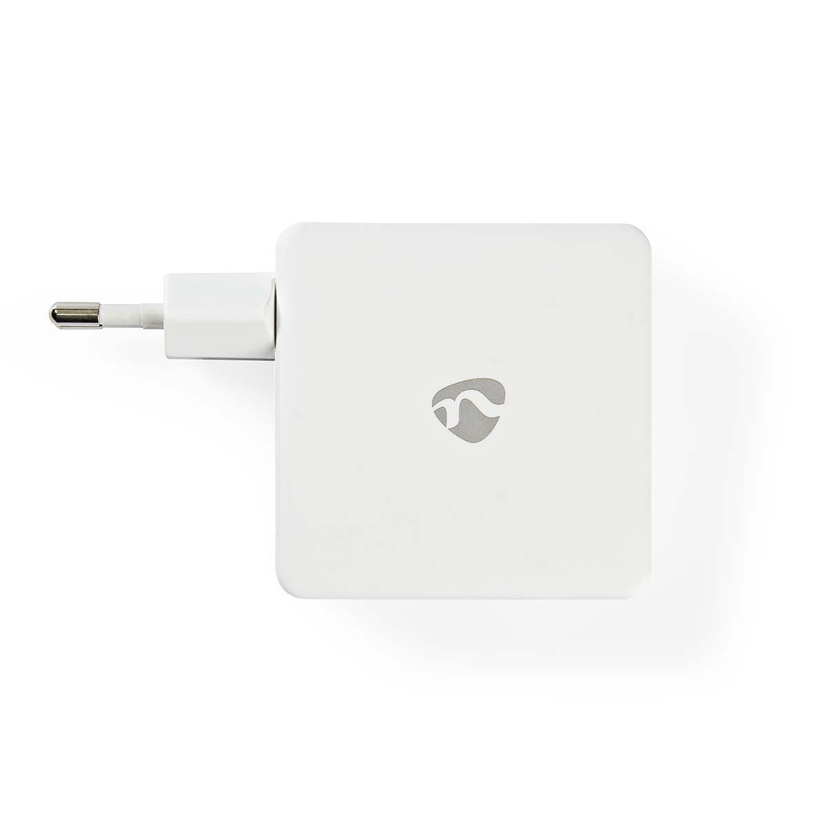 Väggladdare USB Vit | 3.0 A | USB-C | Snabbladdare