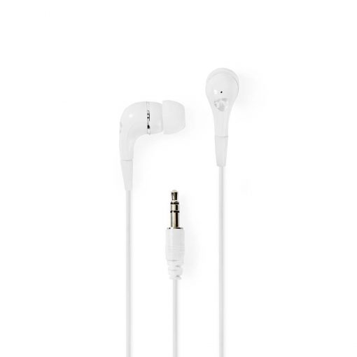 In-Ear trådanslutna hörlurar | 1.2 m rund kabel | | Vita
