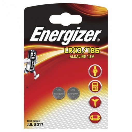 Batteri LR43/186 | Alkaliska batterier