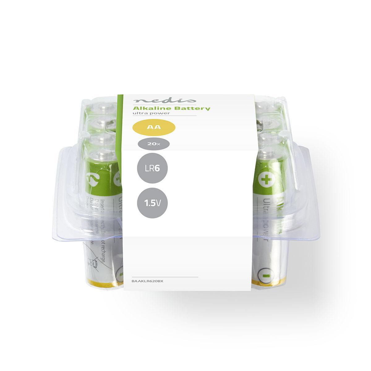 Alkaliska Batterier AA 20