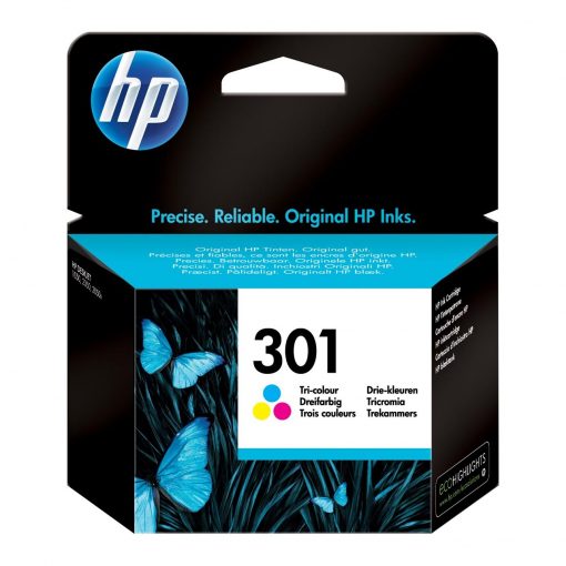 HP 301 trefärgsbläckpatron original
