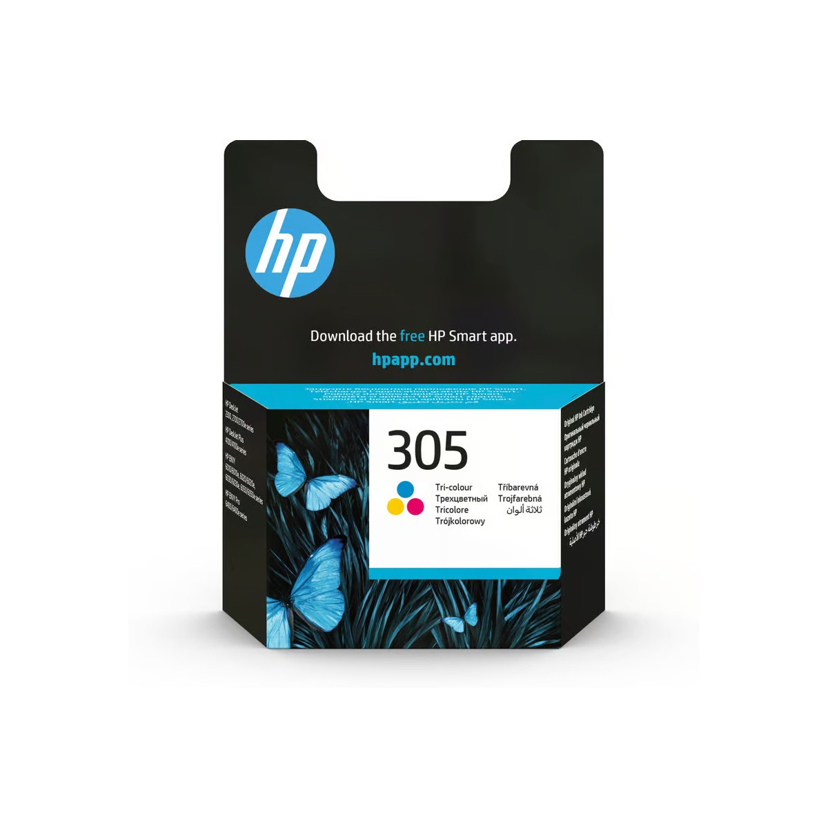HP originalbläckpatron Tri-Color 305